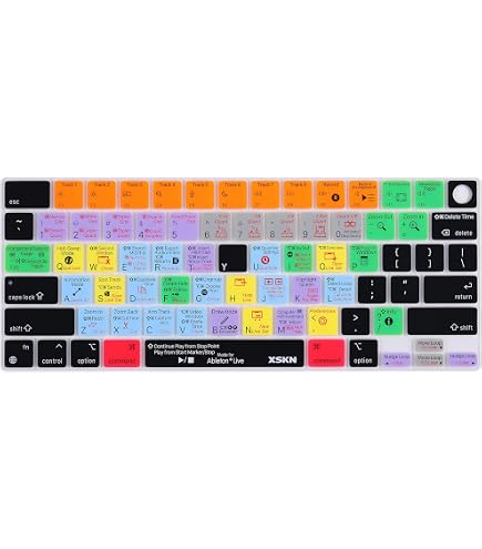 Amazon.com: XSKN Ableton Live Shortcut US Version Keyboard Cover