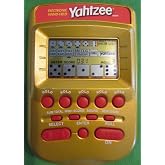 Yahtzee Electronic Handheld Game RED/GOLD EDITION (Includes Instructions)