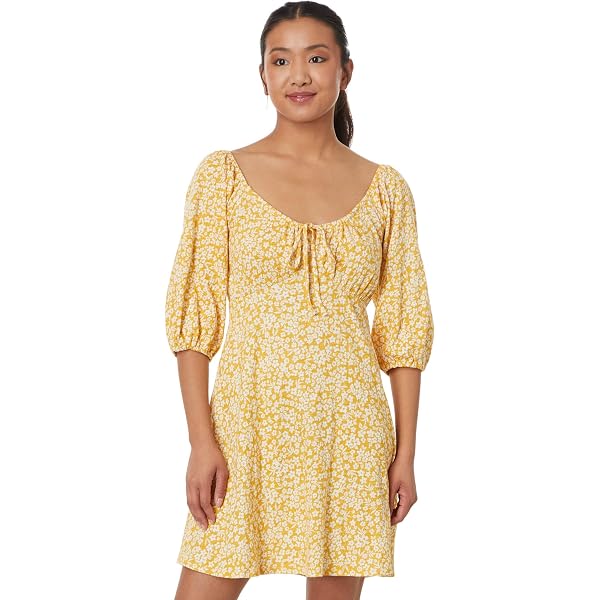cece short sleeve babydoll dress CeCe Women's Floral Short-Sleeve Babydoll Dress