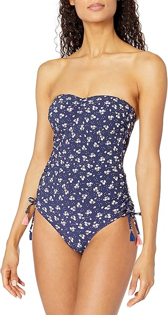 seafolly strapless one piece