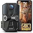 CEYOMUR Trail Camera, WiFi Bluetooth Native 4K 40MP Trail Camera with 120° Motion Sensor 0.2s Trigger Time, Game Camera with Night Vision Motion Activated and IP66 Waterproof for Wildlife Monitoring