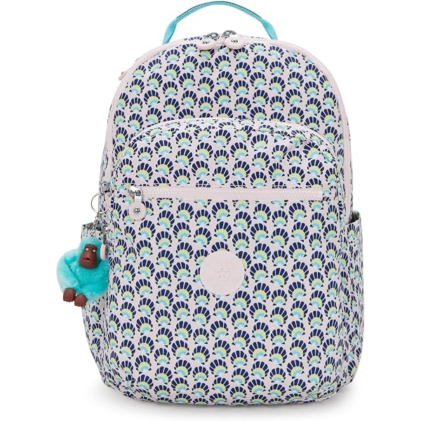 Kipling Renna Small Backpack Silky Blue NWT Kipling KI1381 Renna Small Backpack Travel Bag Dreamy  main image 3