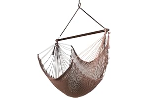 LARGE CARIBBEAN HAMMOCK CHAIR (Mocha)