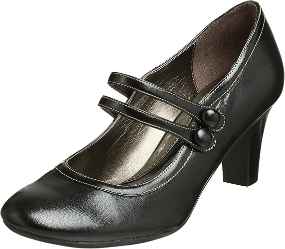 Amazon.com | Naturalizer Women's Daybreak Mary Jane, Black, 4 M | Pumps