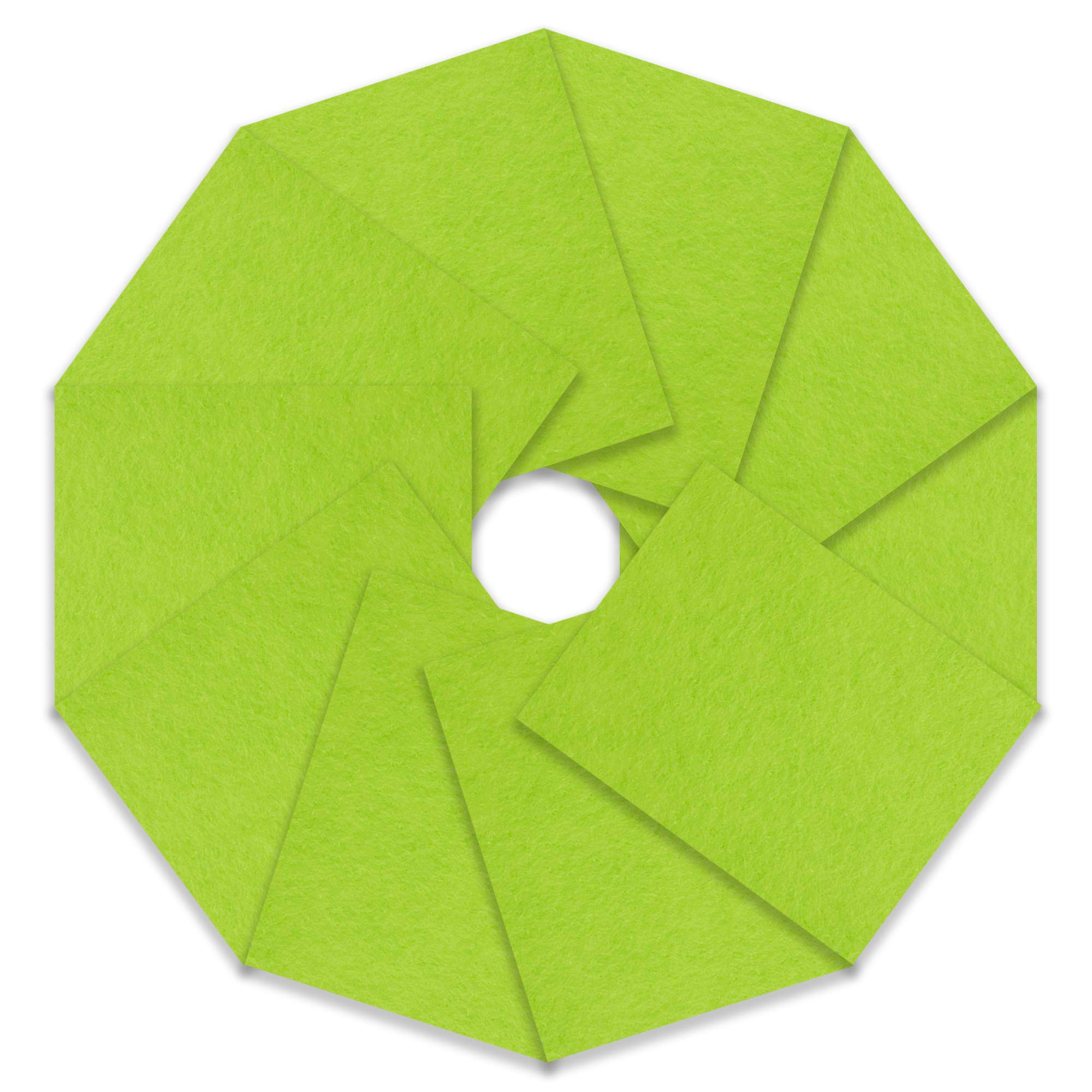 Craft Felt, 10 Pack, Lime Green — image 1