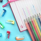 Tinc Flourolicious Fruit Scented Neon Gel Pens 8 Colors Case view 8