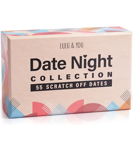 Eluvate 45 Scratch Off Date Night Cards - Romantic Couple Game, Anniversary Gift, Wedding, Birthday Present