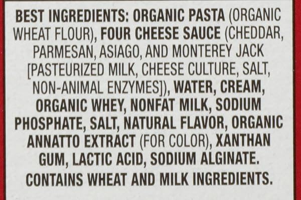 ANNIE’S DELUXE MACARONI AND CHEESE WITH ORGANIC PASTA, SHELLS AND FOUR CHEESE, 11.3 OZ