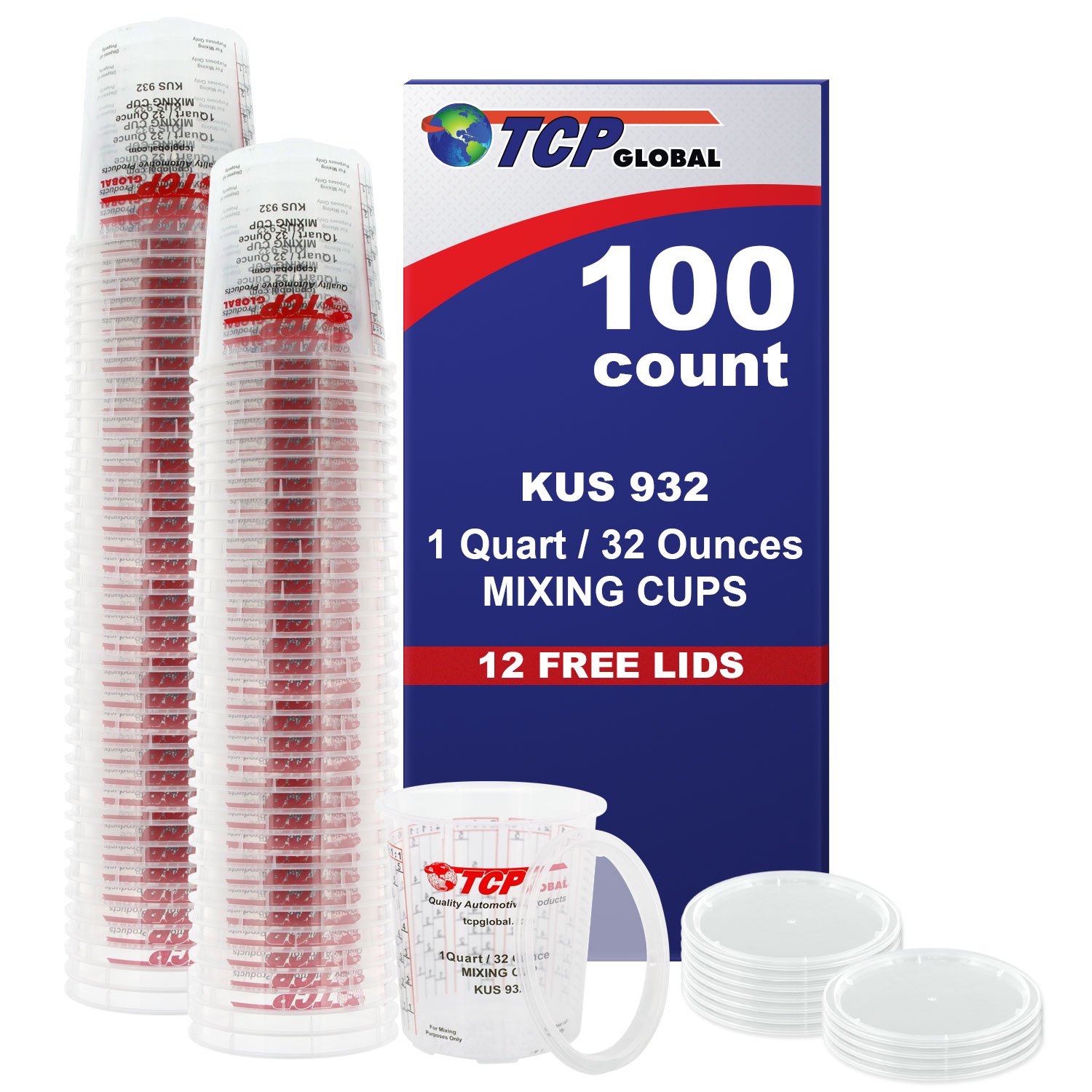 (Full Case of 100 each 32 Ounce PAINT MIXING CUPS) by Custom Shop Cups have 848849028911 eBay