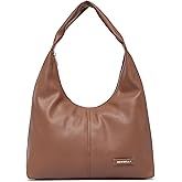 NEWBELLA Vegan Leather Hobo Shoulder Bag for Women, Lightweight Hobo Purse, Casual Commute Bag for Daily Work Shopping Travel