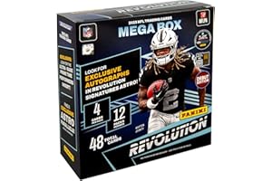 2025 Panini Revolution Football Trading Cards Mega Box