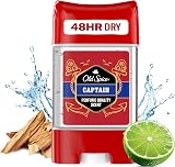 Old Spice Captain Antiperspirant Roll On Clear Gel 70ml Men Deodorant view 1