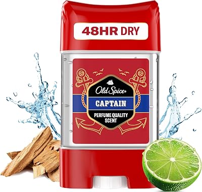 Old Spice Captain Antiperspirant Roll On Clear Gel 70ml Men Deodorant