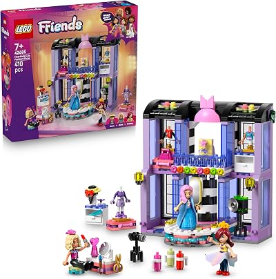 LEGO Friends Heartlake City Fashion Show 42685 Dress-Up Toy 3 Mini Dolls Catwalk