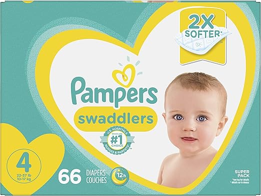 amazon pampers swaddlers size 4
