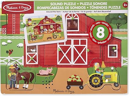 melissa and doug around the house sound puzzle
