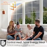rabbitgoo Heat Reflective Window Film Privacy One Way Mirror 90x200cm view 2