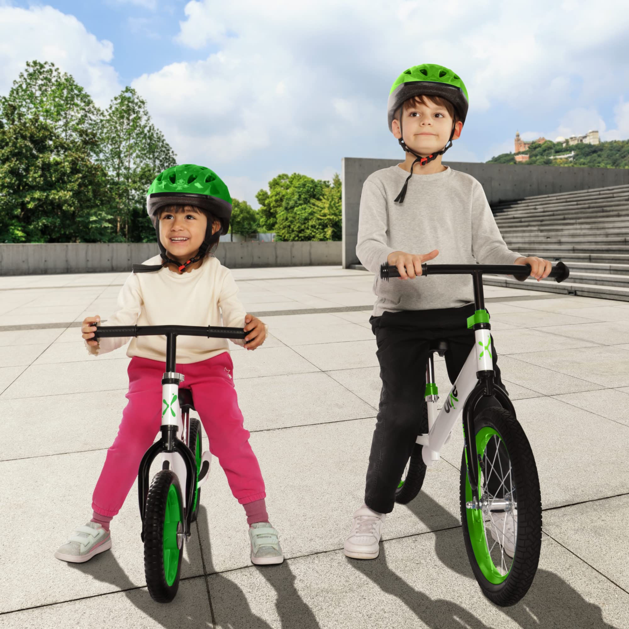 Aluminum Balance Bike for Kids and Toddlers - (Lightweight - 4LBS) - Toddler Bike - No Pedal Sport Training Bicycle - Bikes for 18 Months to 2, 3, 4, 5, 6 Year Old - Green