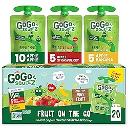 GoGo squeeZ Applesauce and Fruit Puree Variety