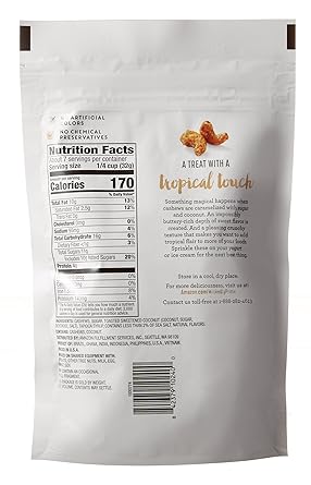 Wickedly Prime Maranon Tostado Toffee De Coco 8 Onzas Amazon Com Grocery Gourmet Food
