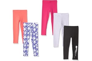 �鶹�� Essentials Girls Leggings (Previously Spotted Zebra)