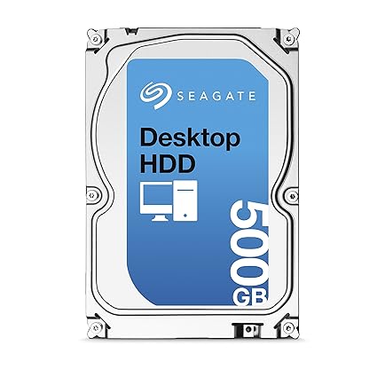 Seagate Desktop HDD 500 GB; interne Festplatte; 3.5', SATA; 6GB/s, 16 MB Cache - ST500DM002