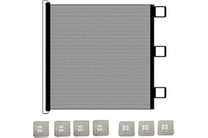 Huvqianu Stair Gate for Dogs | Adjustable No Punching Pet Guard,Baby Stairway Gate for House | for Indoor Outdoor Doorways Ha