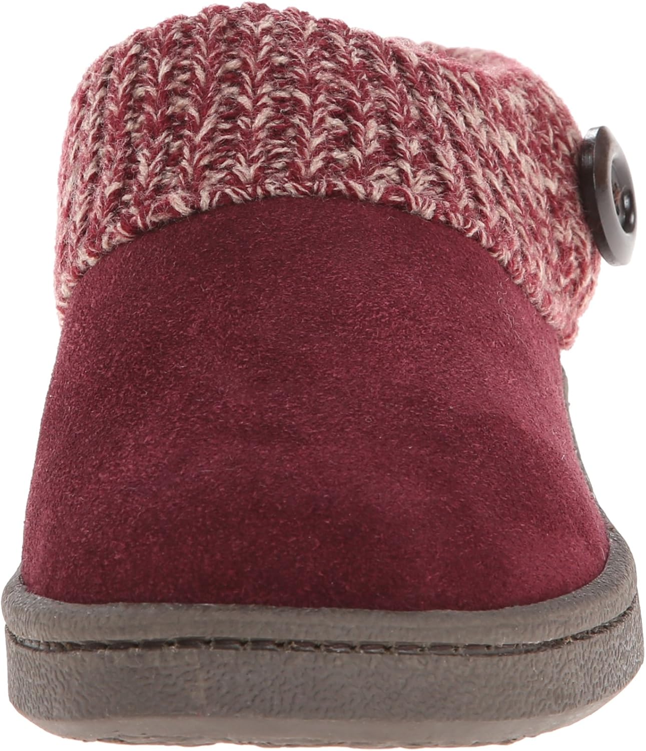 clarks sweater button clog slippers