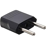 Ckitze USA to Europe Travel Power Plug Adapter