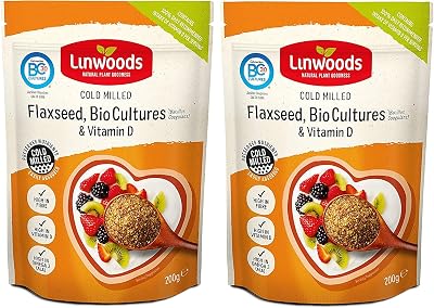 Linwoods Milled Flaxseed with Bio Cultures & Vitamin D 360g