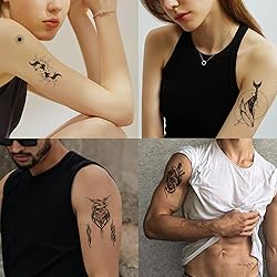 80 Sheets Temporary Fake Small Hand Finger Neck