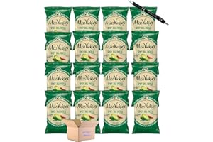 Ms Vickes Spicy Dill Pickle Kettle Cooked Chip 1.375oz (16 Pack) Bundled By Wittbizz Snacks