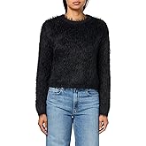 Velvet by Graham & Spencer Womens Maylie Novelty Feather Yarn Sweater
