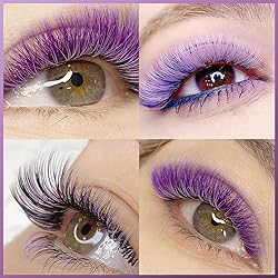 Colored Lash Extensions .07 D 15mm Easy Fan Lash