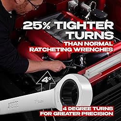 Jaeger 10 mm TIGHTSPOT Ratchet Wrench with