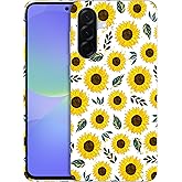 SuzaCase for Samsung Galaxy A36 5G, Samsung A36 Case with Stylish Sunflower Watercolored Design Printed Cute, Sleek Durable Hardshell Protective Designer Phone Case/Cover for Samsung A36