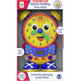 The Learning Journey Telly the Teaching Time Clock &ndash; Interactive Analog &amp; Digital Time Learning Toy &ndash; Educational Toddler Clock for Ages 3+ &ndash; Award-Winning