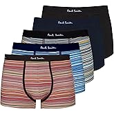 Paul Smith mens Ps Paul Smith Men's 5-pack Signature Stripe Boxer Briefs
