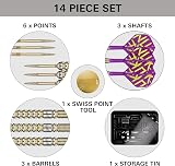 Target Darts Luke Littler Gen 1 Prodigy 23G Steel Tip Darts Swiss Points view 5