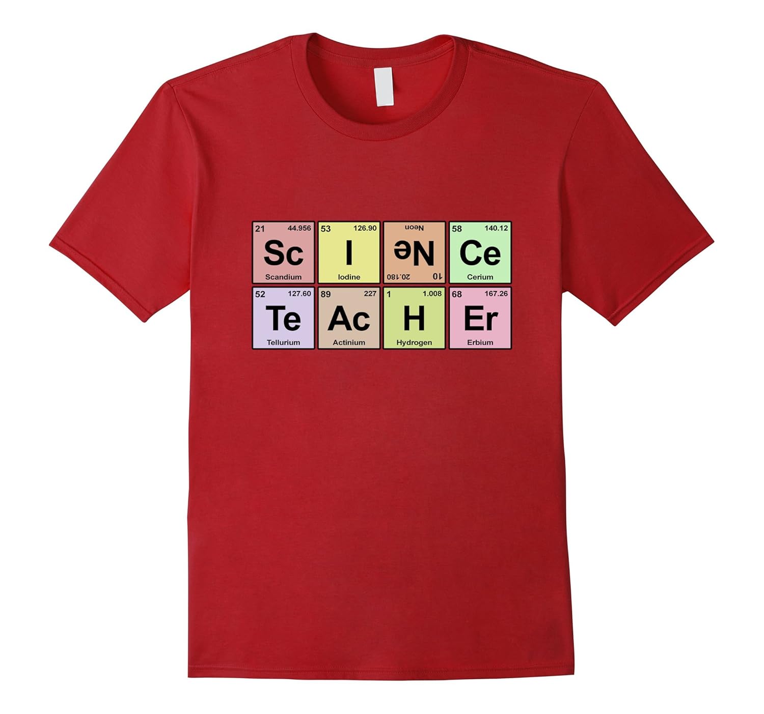 Periodic Table Chemistry Science Teacher Gift T-Shirt-ANZ