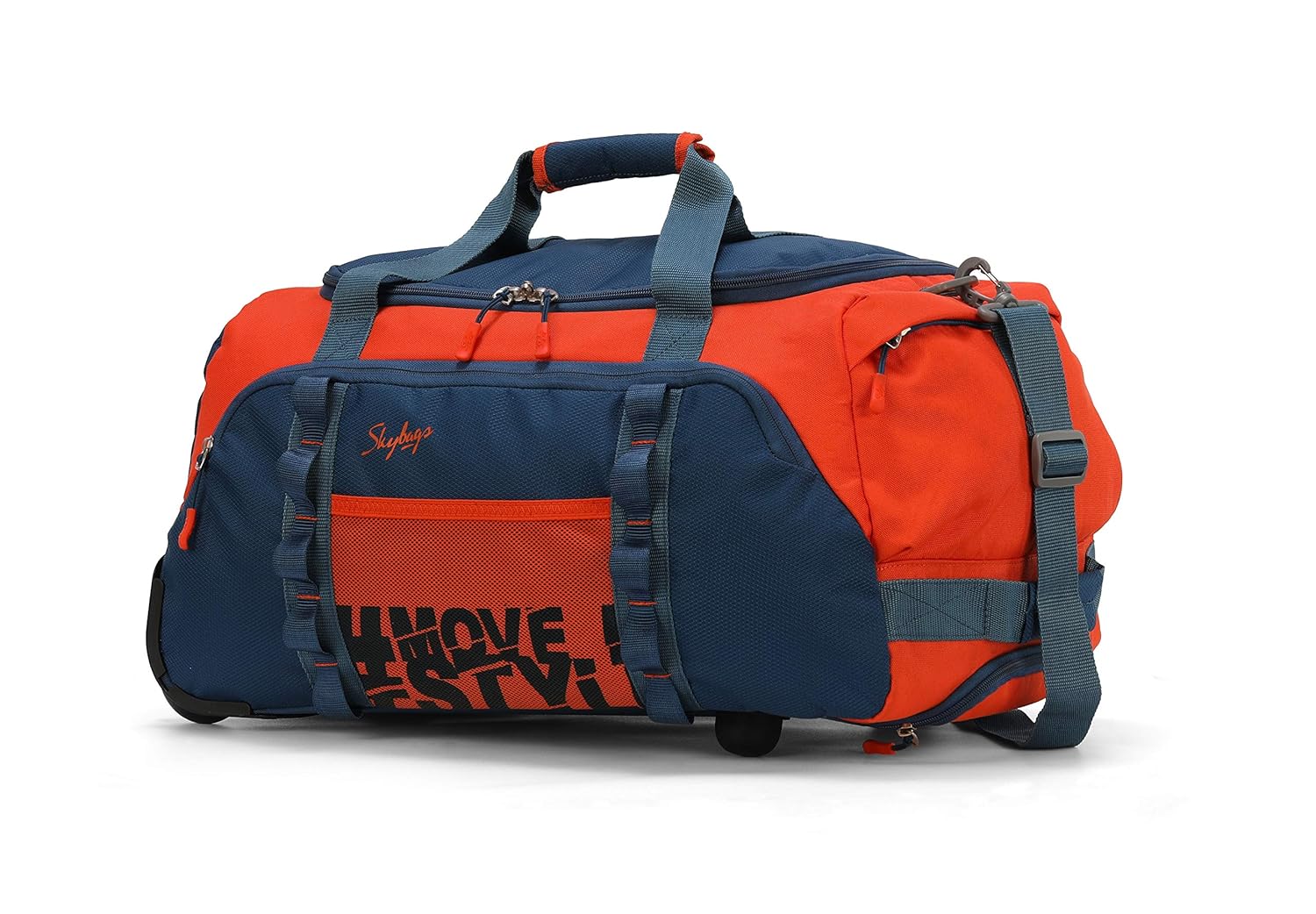 skybags printed trolley