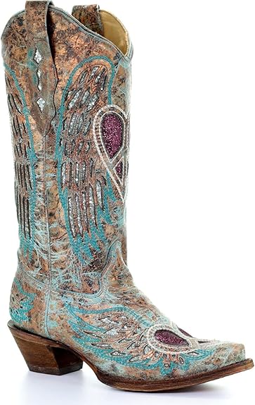 cowgirl boots turquoise