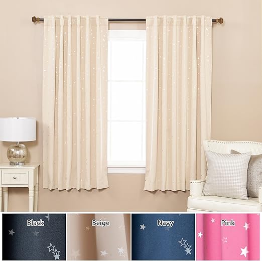 Amazon Com Best Home Fashion Premium Star Print Thermal Insulated