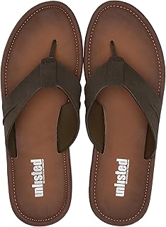 kenneth cole men's leather flip flops
