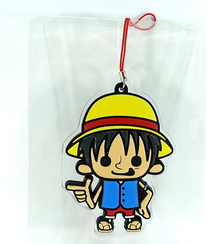 Amazon Co Jp ワンピース 大きいラバーストラップ ルフィ Ml 499 バッグチャーム One Piece ジュエリー