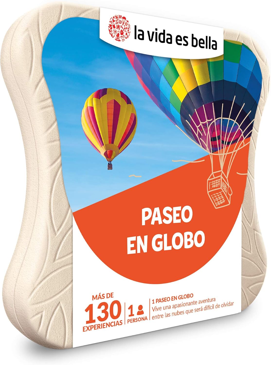 LA VIDA ES BELLA - Caja Regalo para Hombres - Paseo en Globo ...