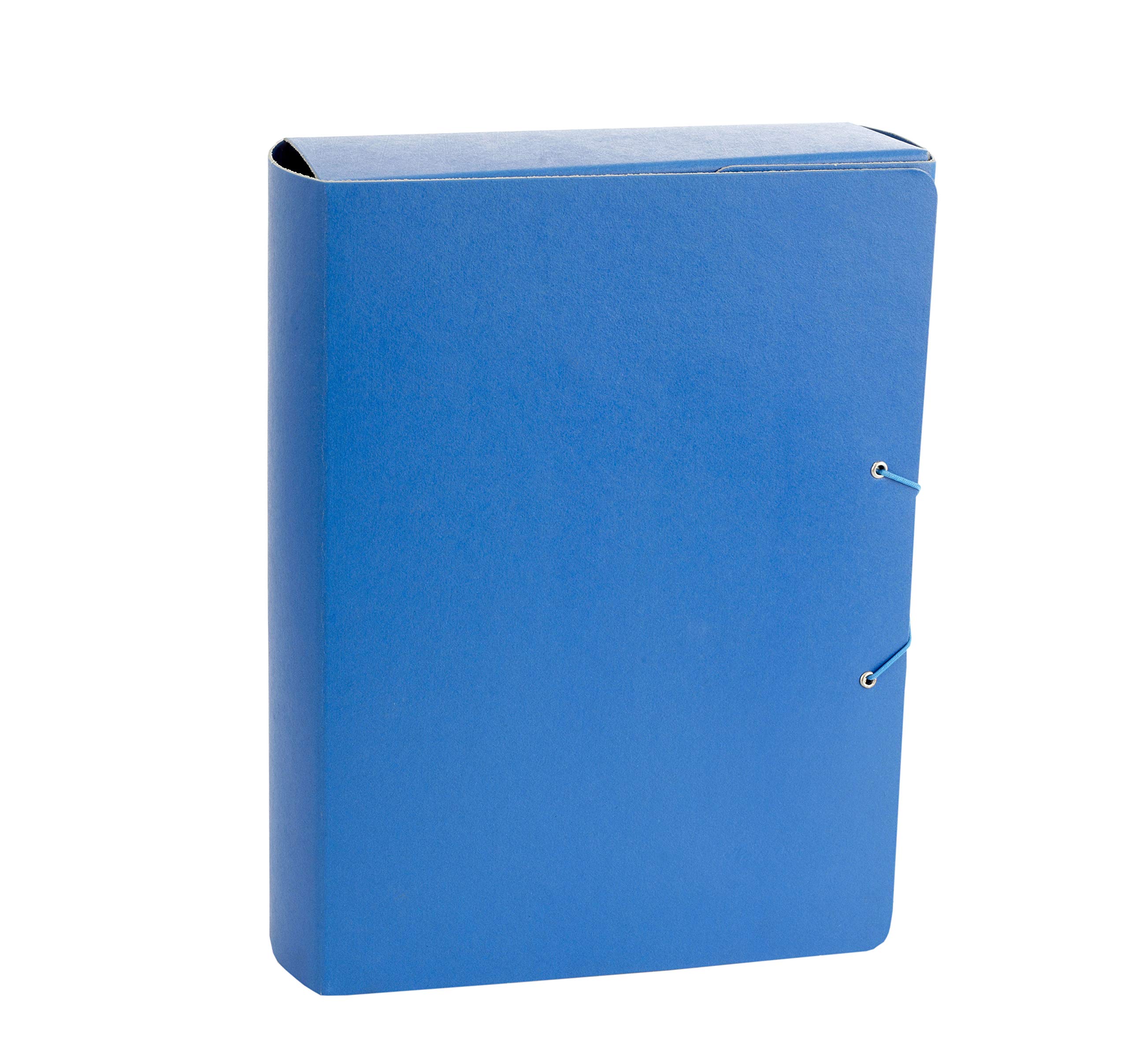 Project Folder Boot Closure with Elastics Thickness 7 Inches Blue