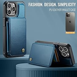 Vinich for iPhone 11 Pro Max Wallet Case with Card