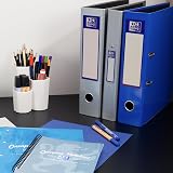 Oxford Premium A4 Lever Arch File Silver 70mm Spine Heavy Duty view 8