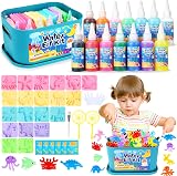 Sanlebi Aqua Fairy Water Gel Kit 46 PCS 20 Molds 14 Gels Educational Toy view 1